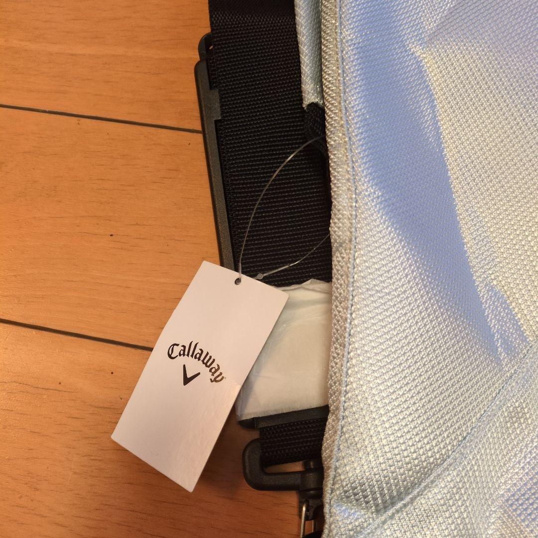 週末お値下げ新品未使用Callaway ゴルフバッグ シルバークラブケース