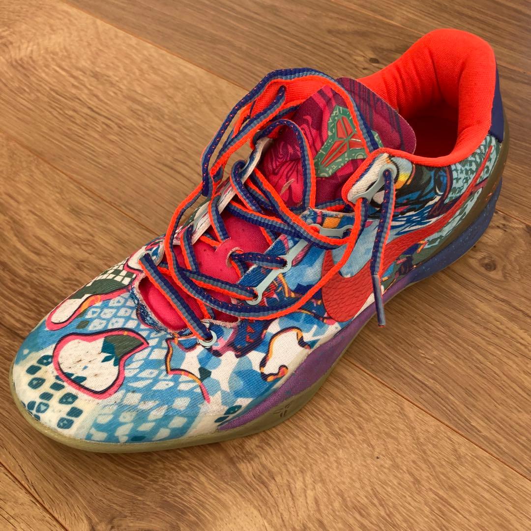 NIKE ナイキ カラフル アートグラフィック バスケットボールシューズ