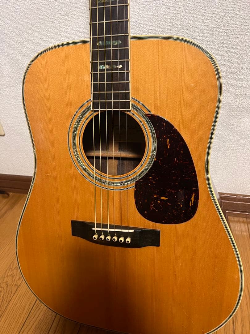 Three S W-300 アコースティックギター ハードケース付　初期ロゴ