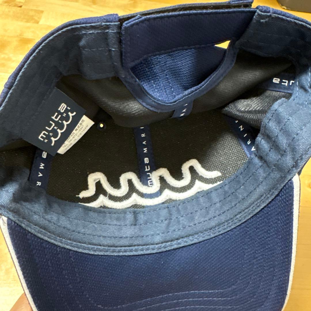 MUTA MARINE ムータマリン　ネイビー　キャップ