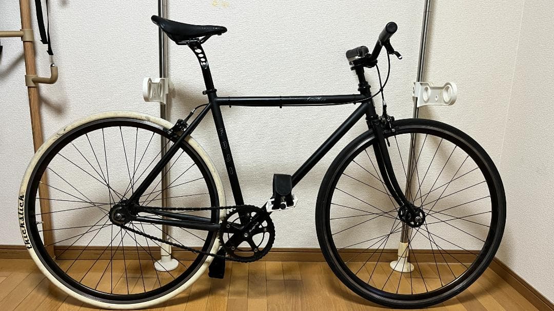 FUJI FEATHER（フジ フェザー）マットブラック　サイズ49cm ピスト