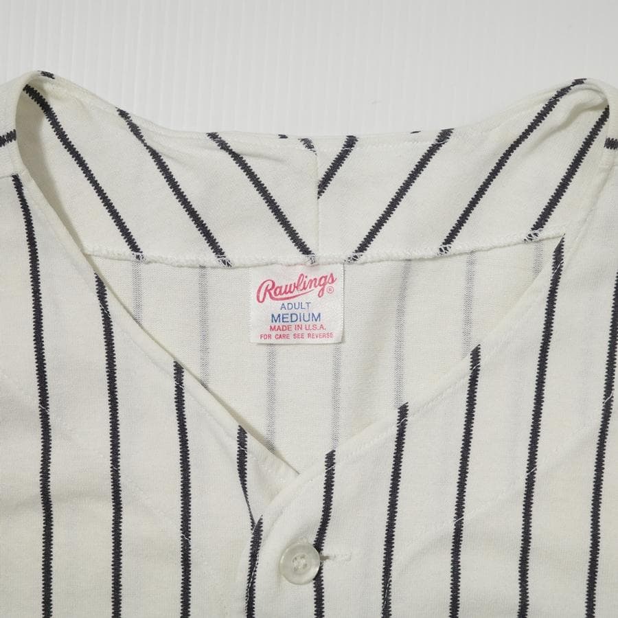 USA製 90s Rawlings NYヤンキース ベースボールシャツ M