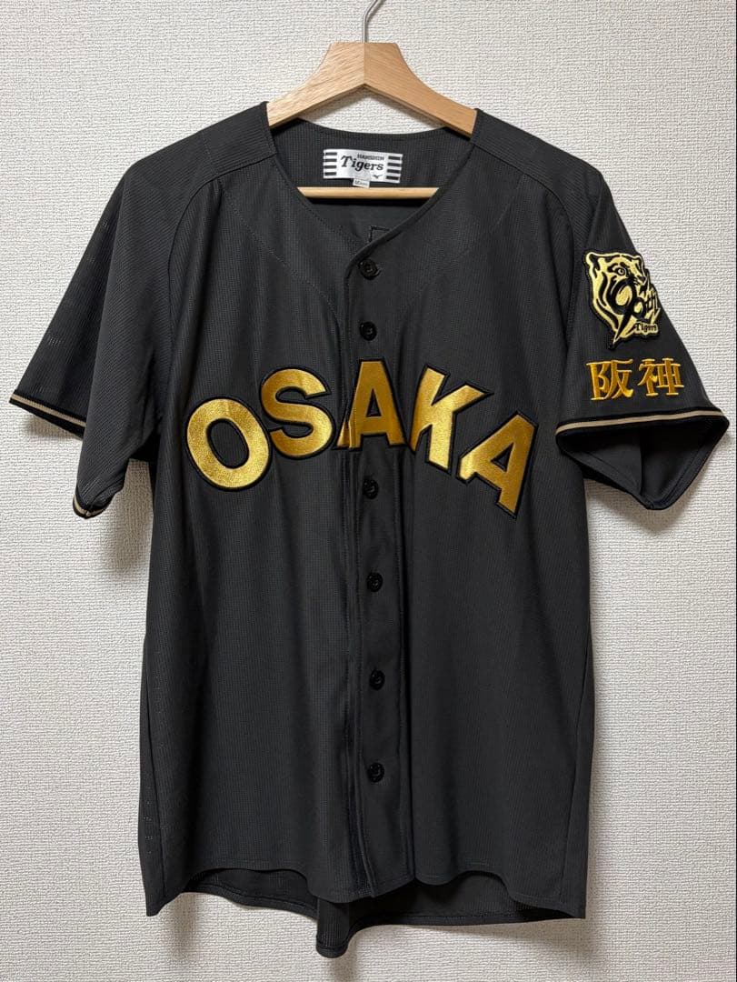 阪神タイガース 大竹耕太郎 レプリカユニフォーム M ブラックダイナマイト 大阪