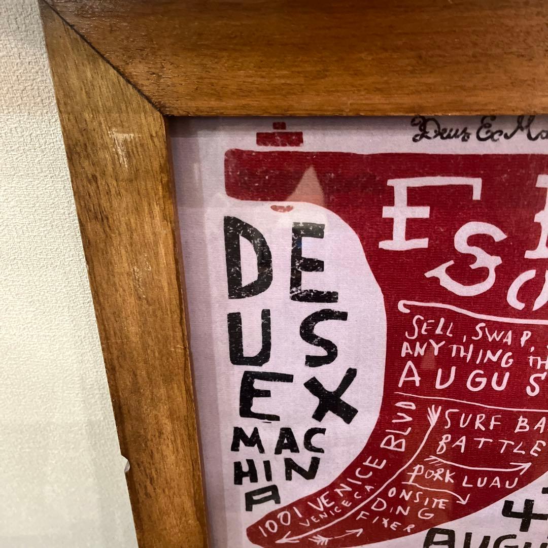 貴重‼️DEUS EX MACHINA 海外ショップ備品　ラスト出品！