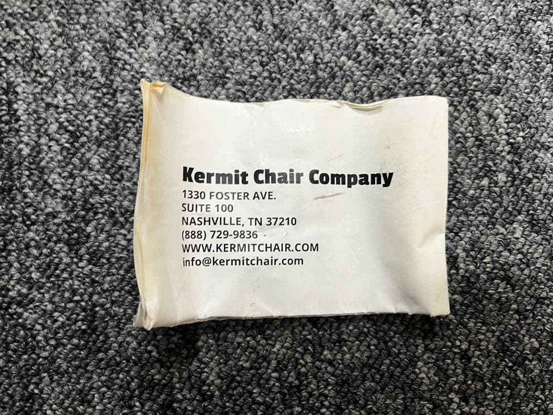 Kermit Chair Company アウトドアチェア 黒