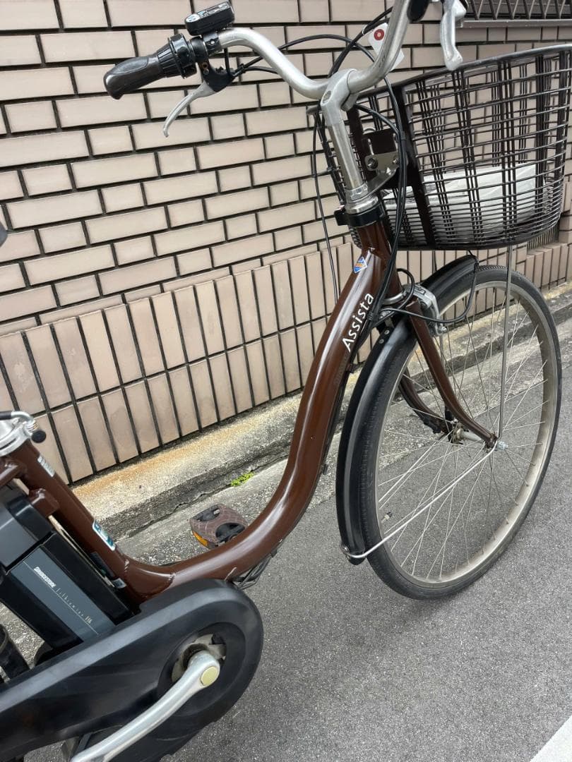 8.9Ah ブリヂストンアシスト自転車 26BBNA02