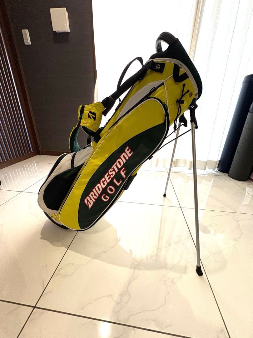 BRIDGESTONE GOLF スタンドバッグ イエロー