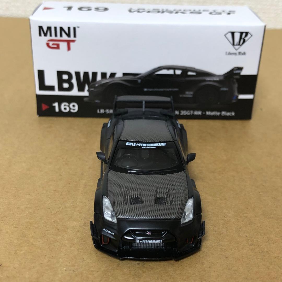 MINI GT ミニGT　リバティウォーク　日産35GT-RR　マットブラック