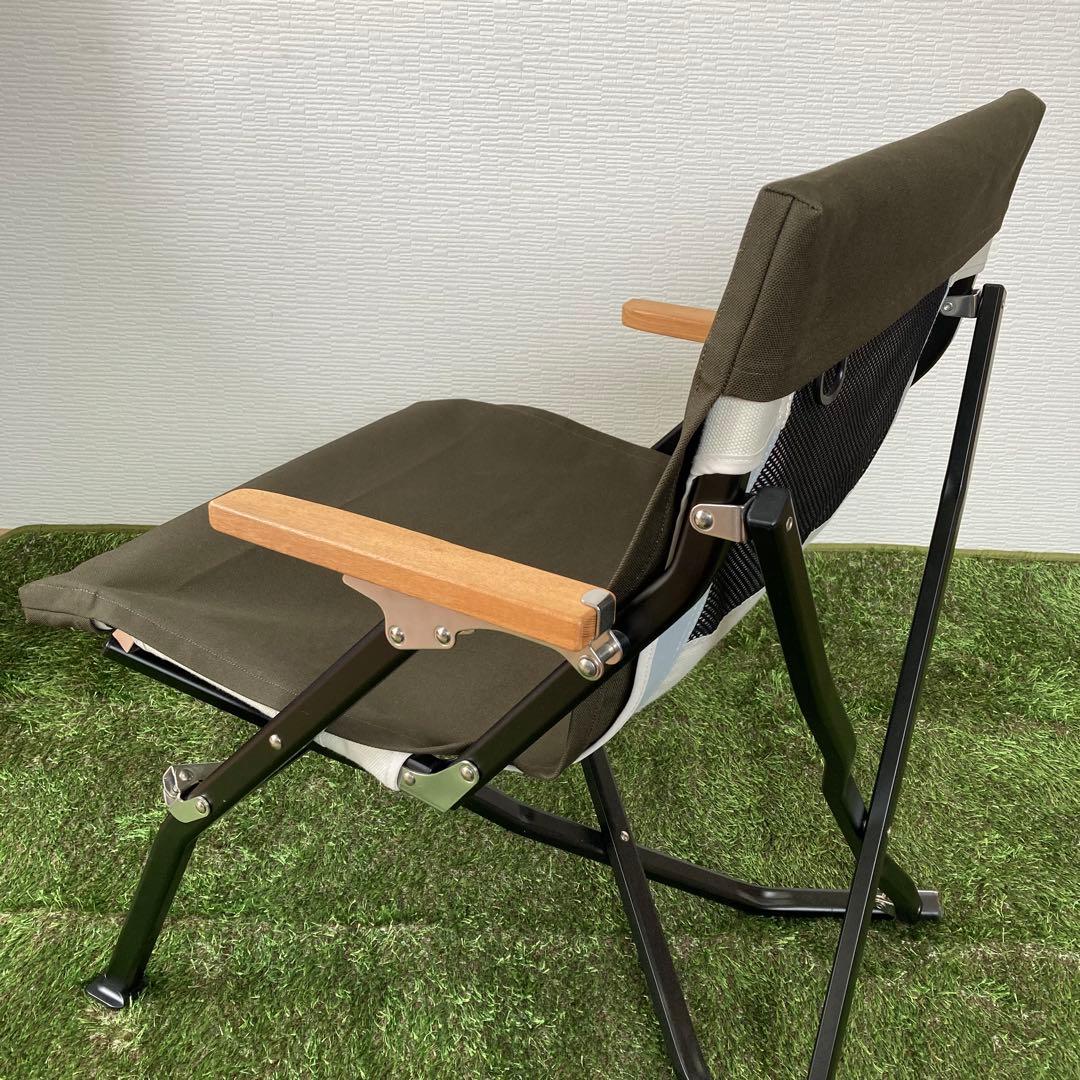 カーキ色 2脚分 ローチェアショート用 シートカバー 8号帆布 スノーピーク