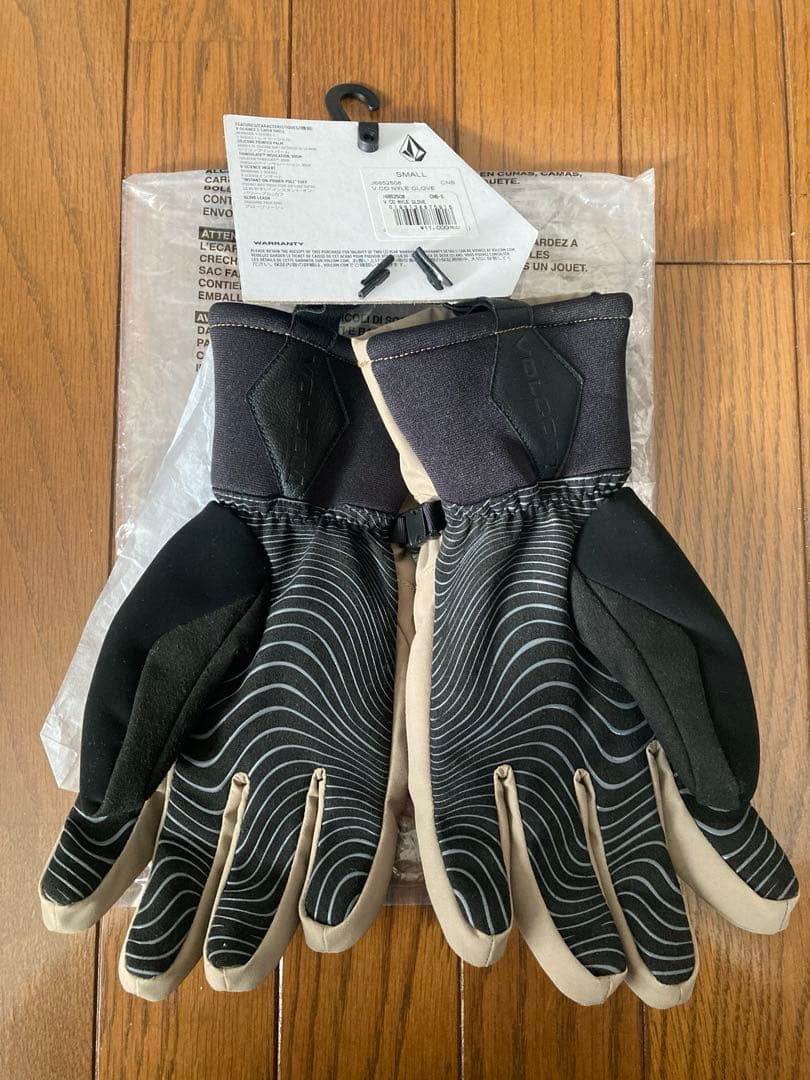 volcom ボルコム スノー グローブ スノボー S ブラウン