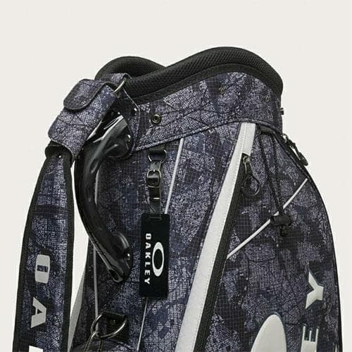 新品 オークリー OAKLEY ゴルフ キャディバッグ ブラックシルバー