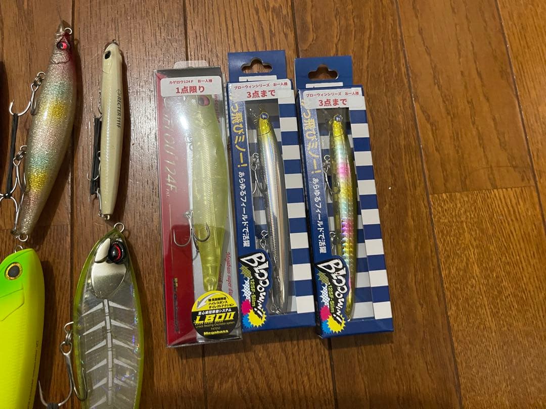 【美品】ブルーブルー、メガバス等シーバスルアーセット