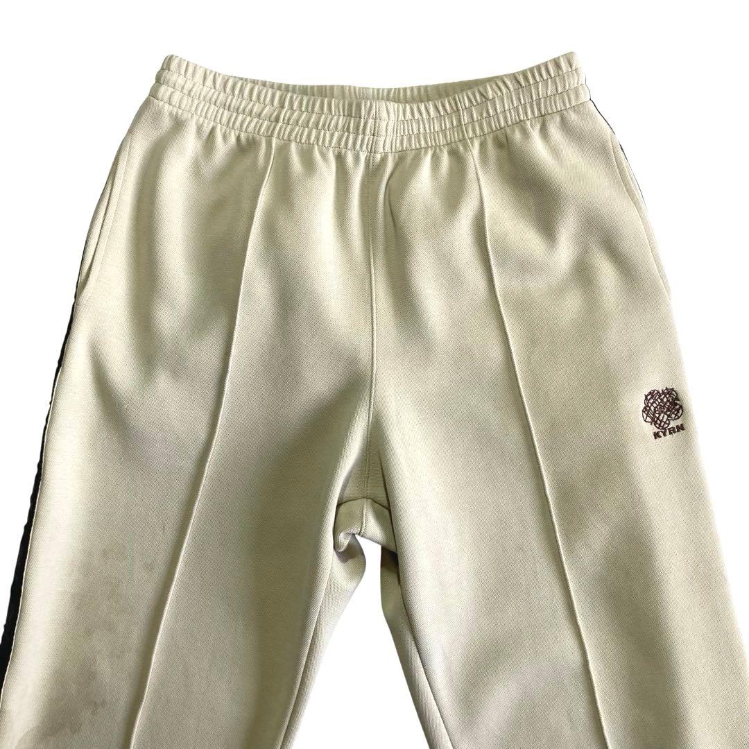KYRN ジャージ セットアップ L ベージュ 黒 こげ茶 上下 アイボリー