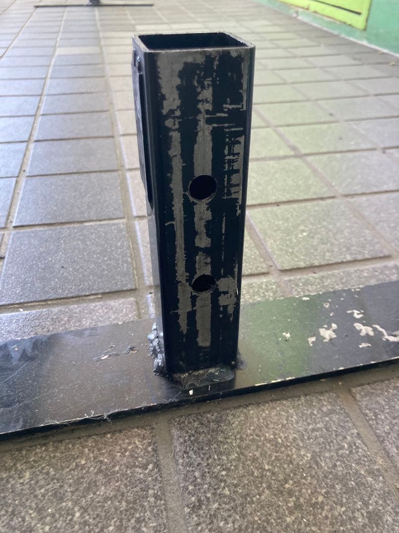 スケートボード　角レール 分割式　2m