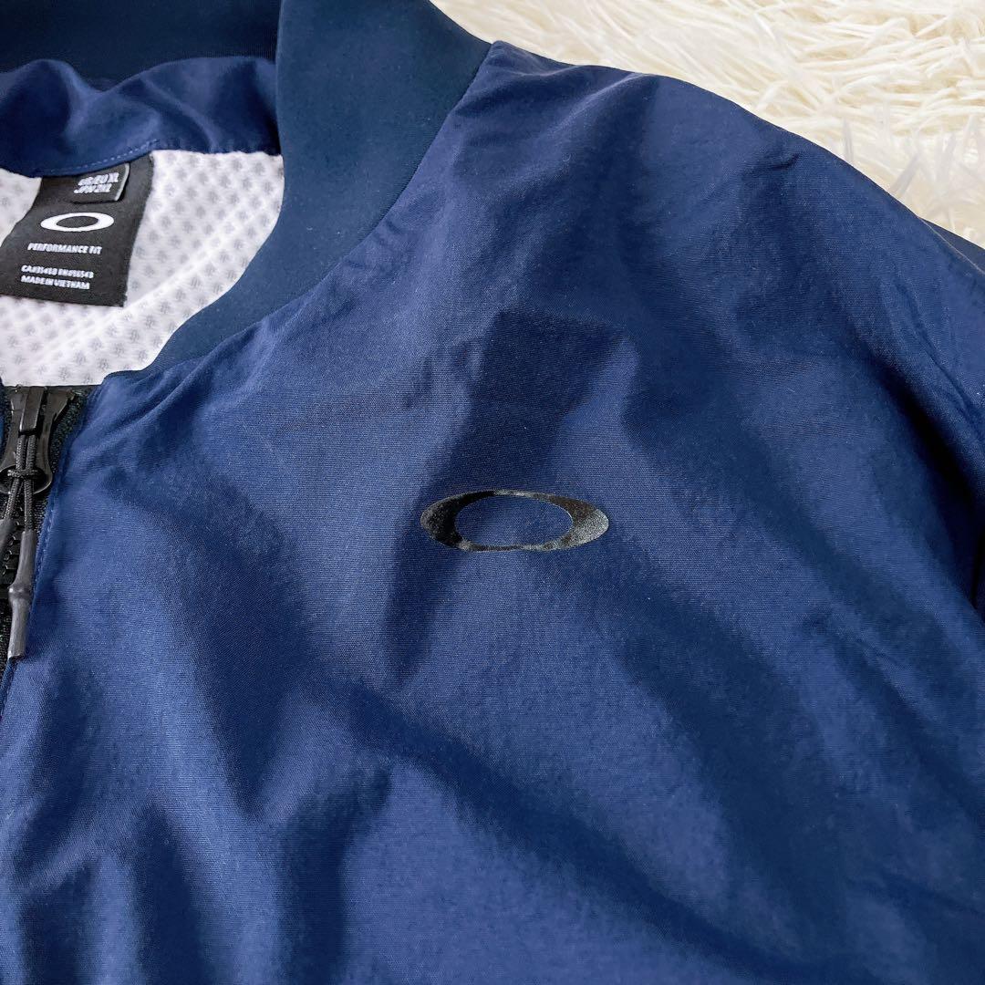 ✨大きめ2XL✨OAKLEY オークリー　セットアップ上下　ビッグロゴ　秋冬　紺