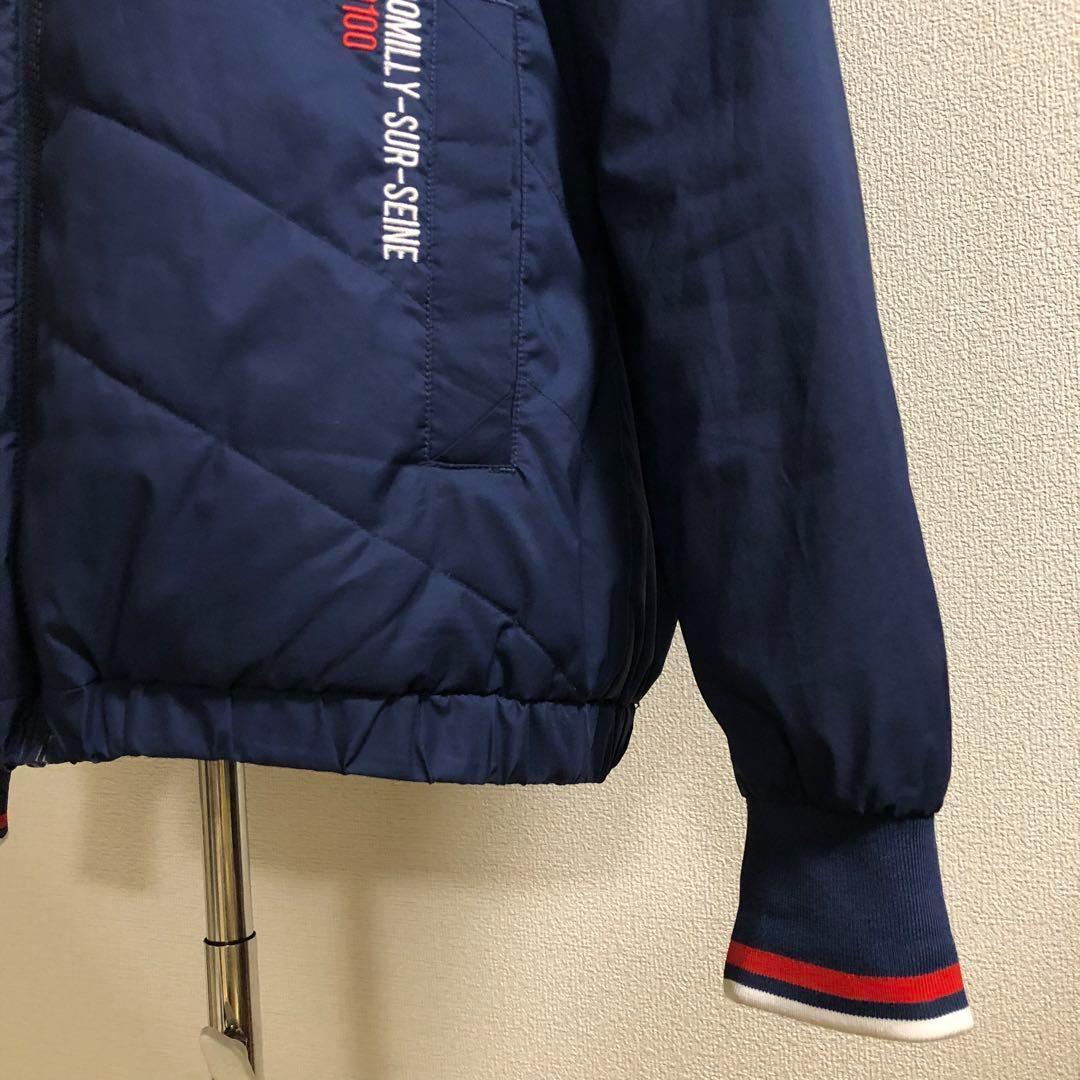 ルコックゴルフ◆ジップアップ 2way 中綿 ジャケット ネイビー Mサイズ