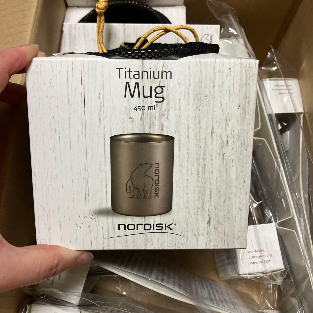 nordisk チタンマグとカトラリーセット