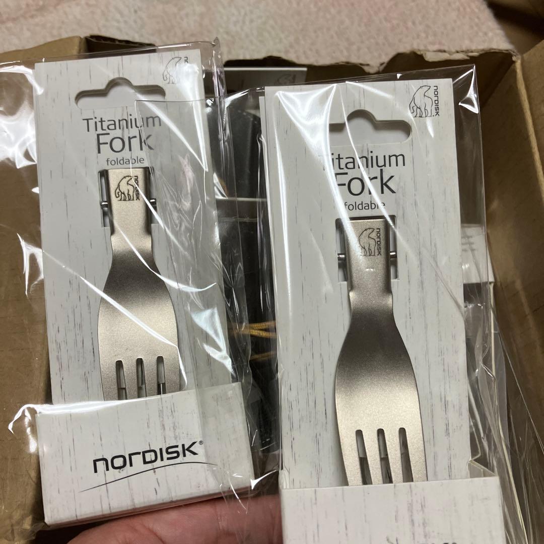 nordisk チタンマグとカトラリーセット