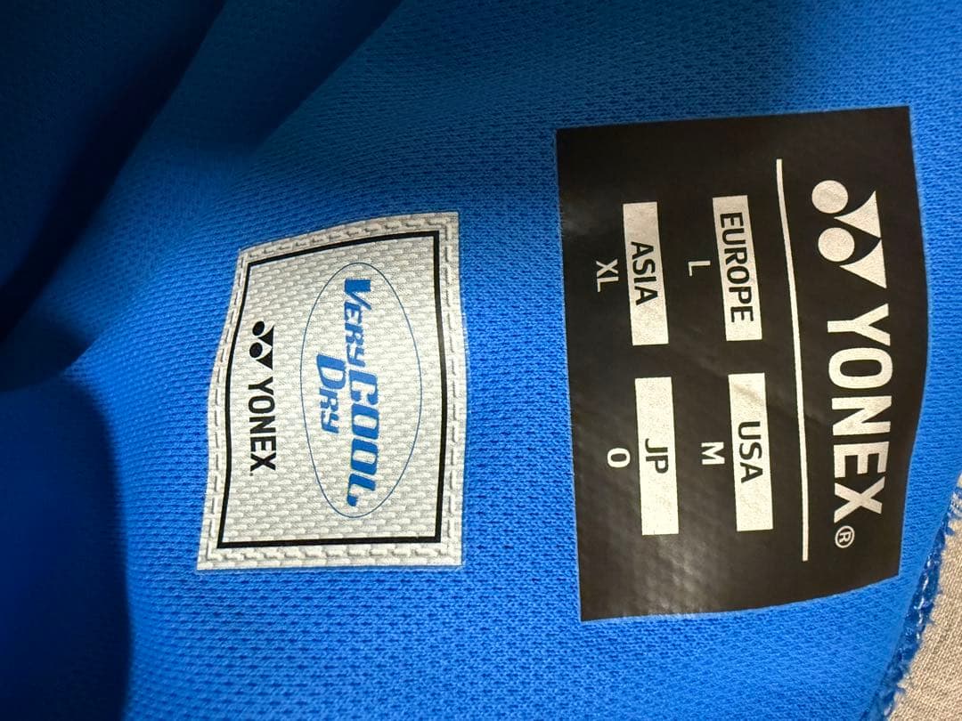YONEX ゲームパンツ 青水色