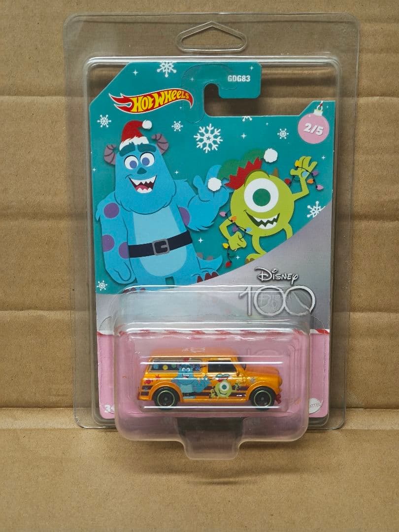 新品未開封　ホットウィール ディズニー 100周年記念 クリスマス コンプリート