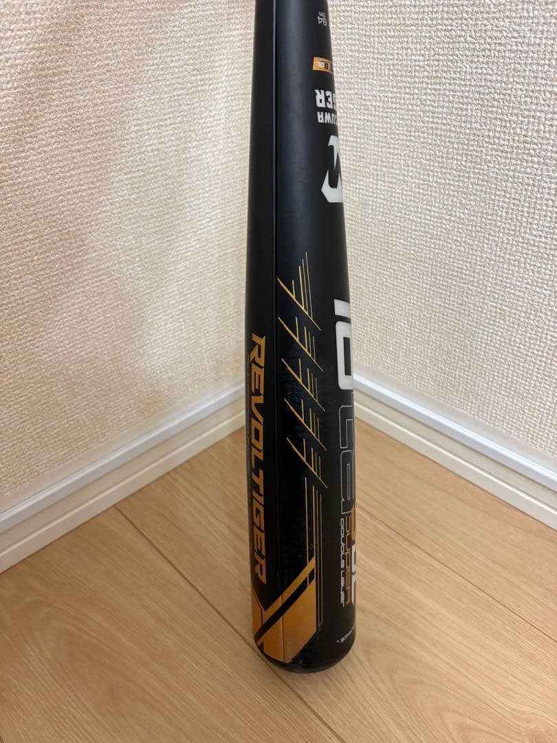 バットケース付。購入後2試合のみの使用 三津和ミツワタイガー軟式ビヨンドバット