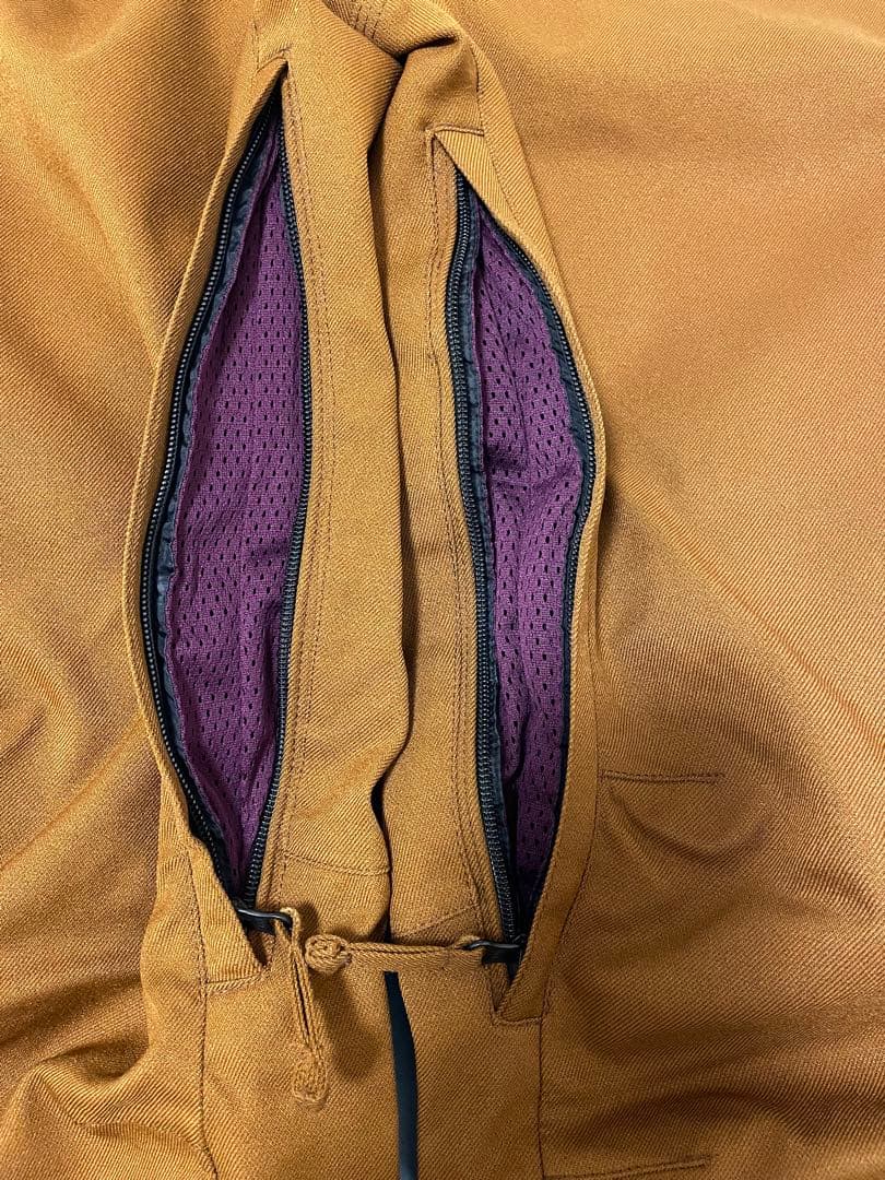 VOLCOM フレア スノーボードパンツ ブラウン