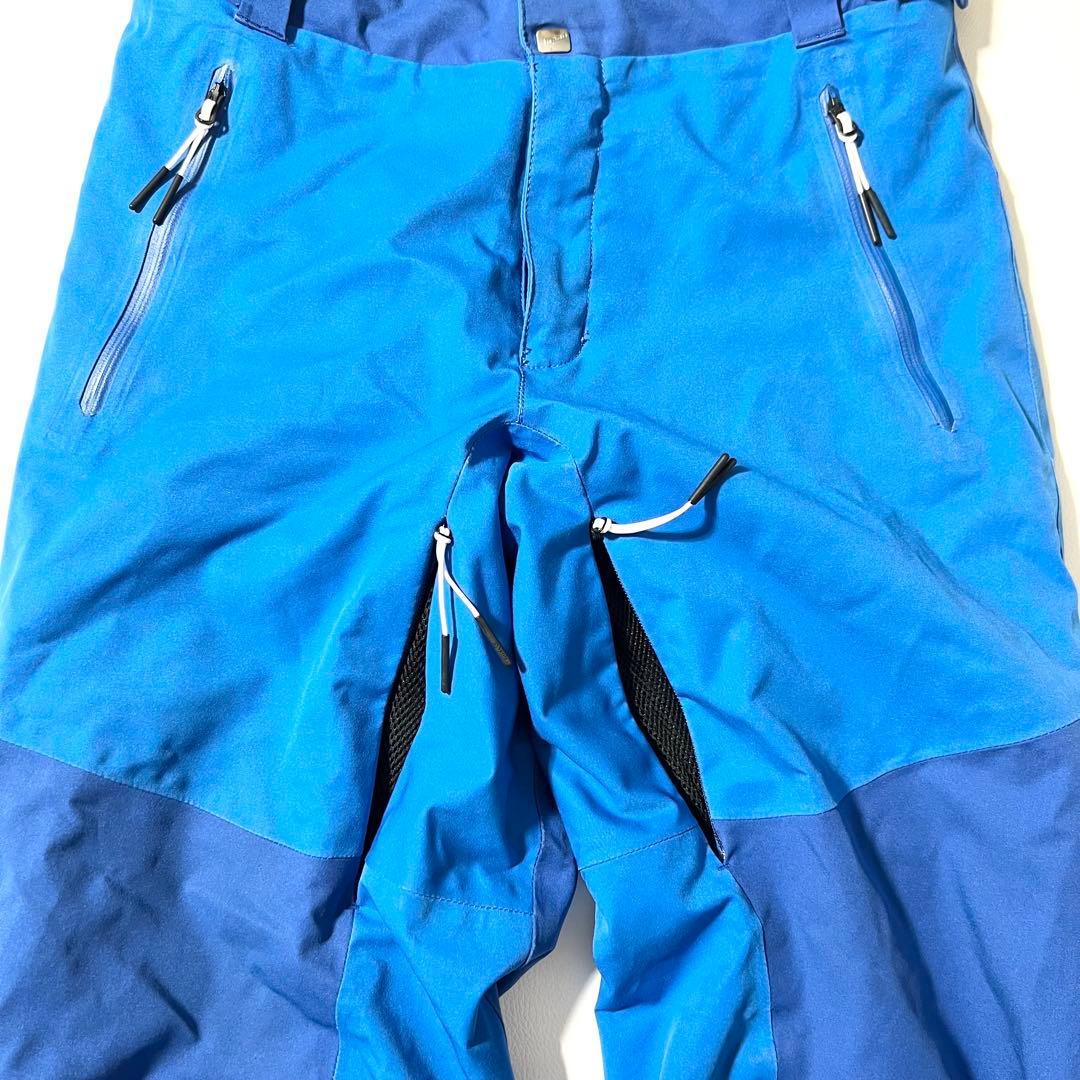 3391【美品】フェニックス　スキーウェア 上下セット デモチームプロ　青　白