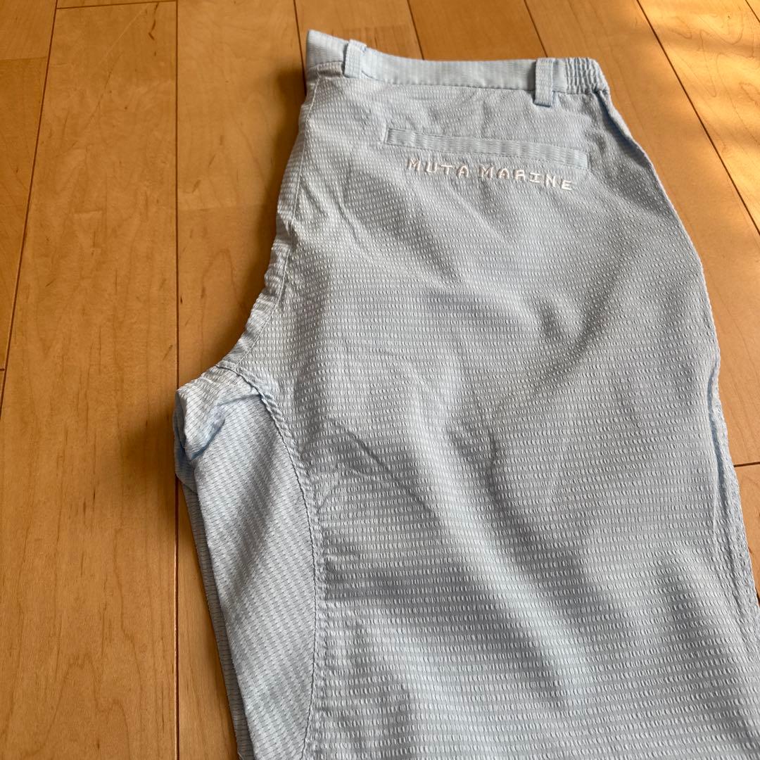 muta MARINE 水色 ストレートパンツ サイズ7