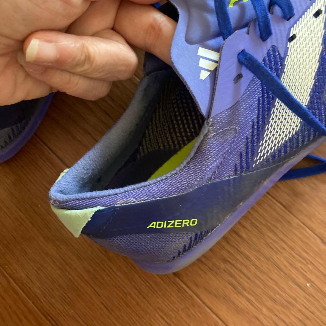 ADIZERO一度使用のみ、陸上アディダスadidasスパイク25.5cm