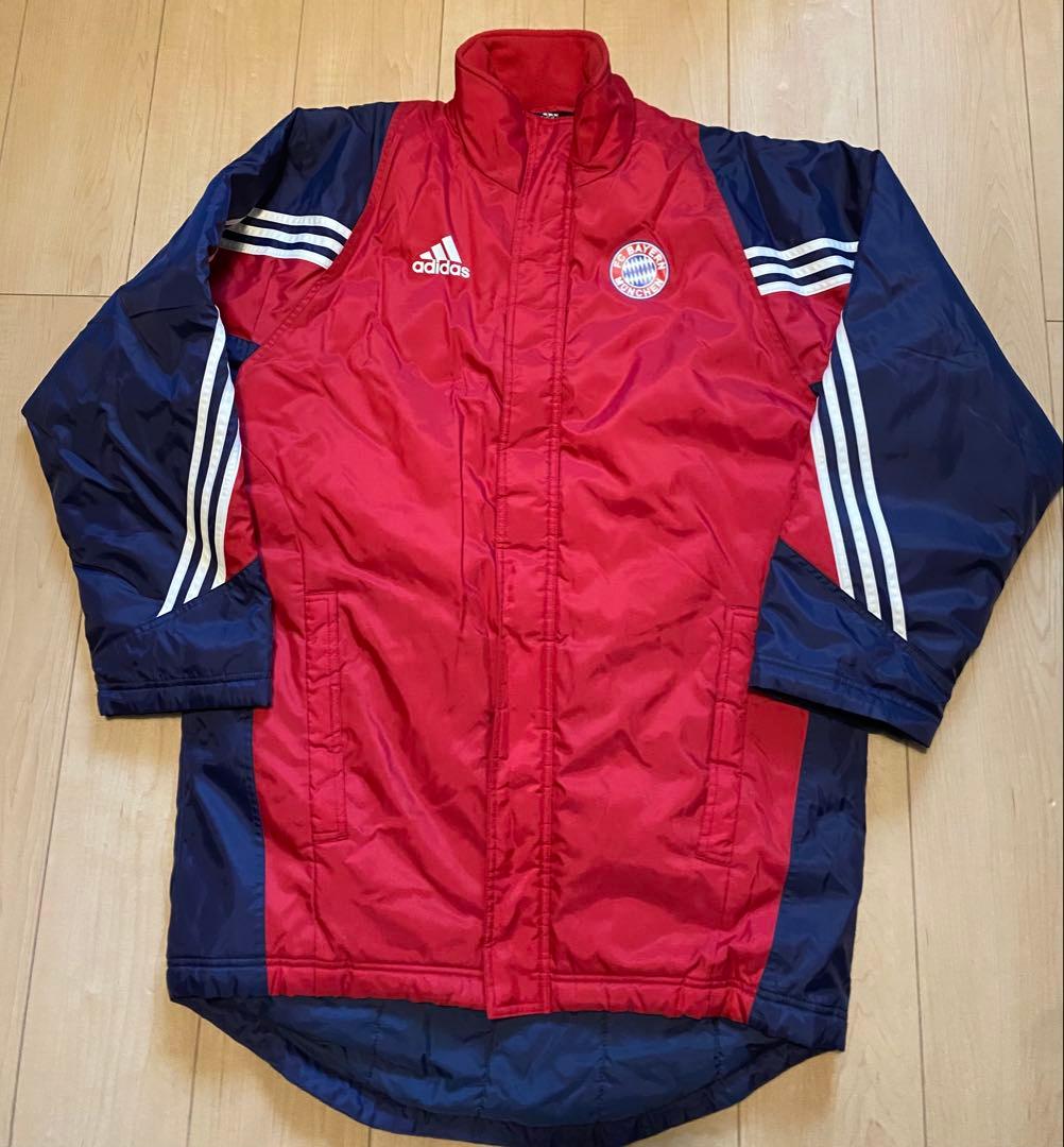 adidas アディダス サッカー バイエルンミュンヘン 中綿ナイロンジャケット