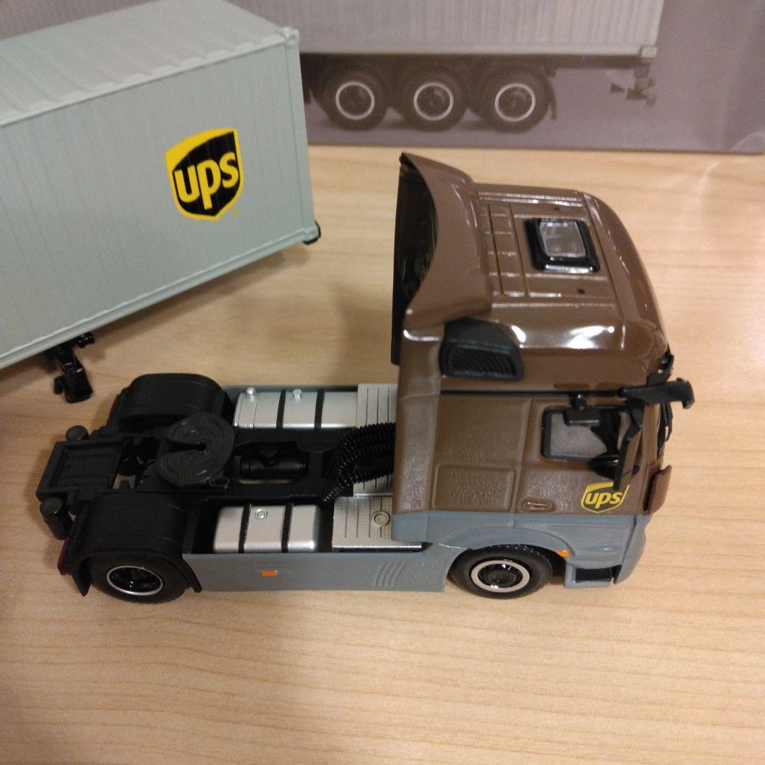 MINI GT Actros UPS　海上コンテナトレーラー1/64　最終値下げ