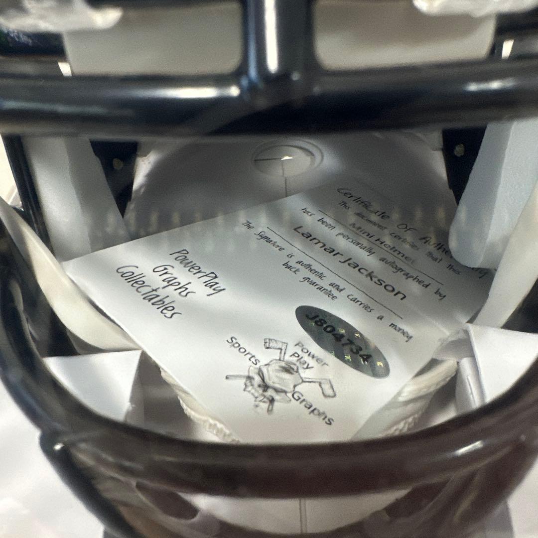 ラマージャクソン　サイン　ミニヘル