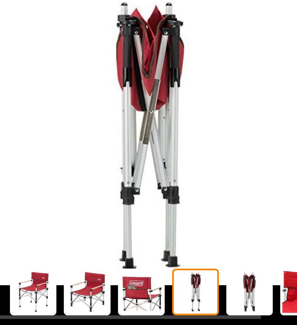 Coleman 2-WAY CAPTAIN CHAIR レッド