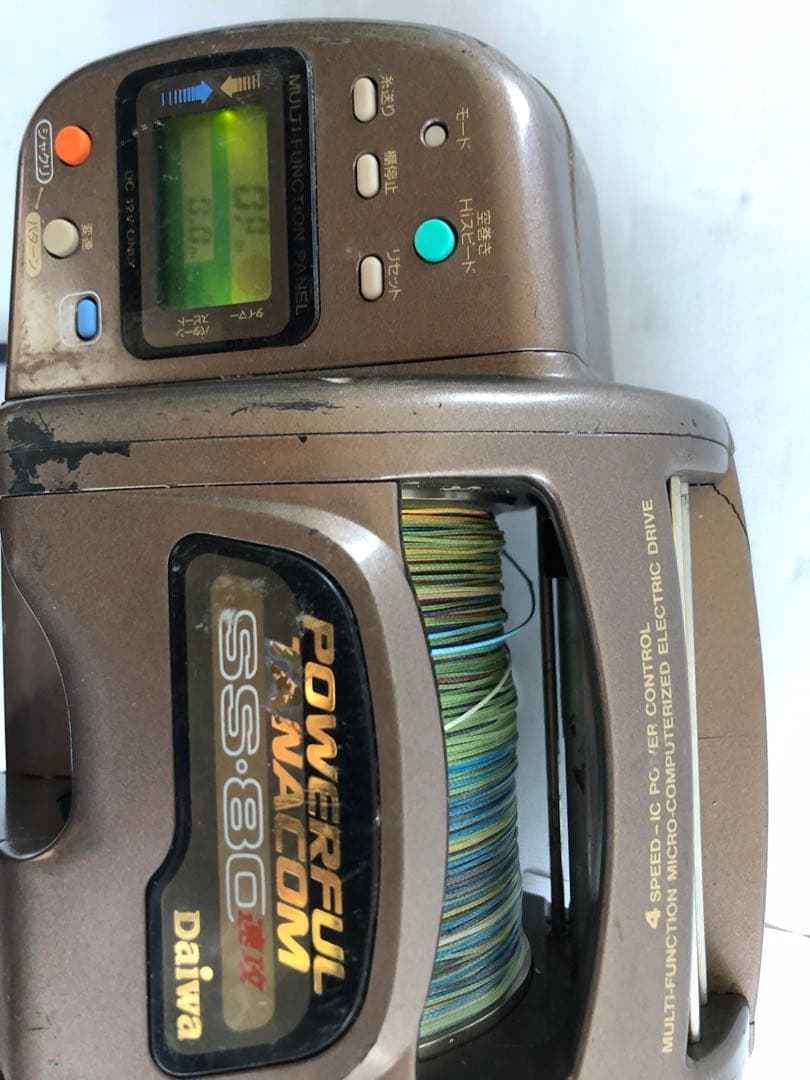 ダイワの電動リールパワフルタナコン SS-80 速攻動作品(I85)