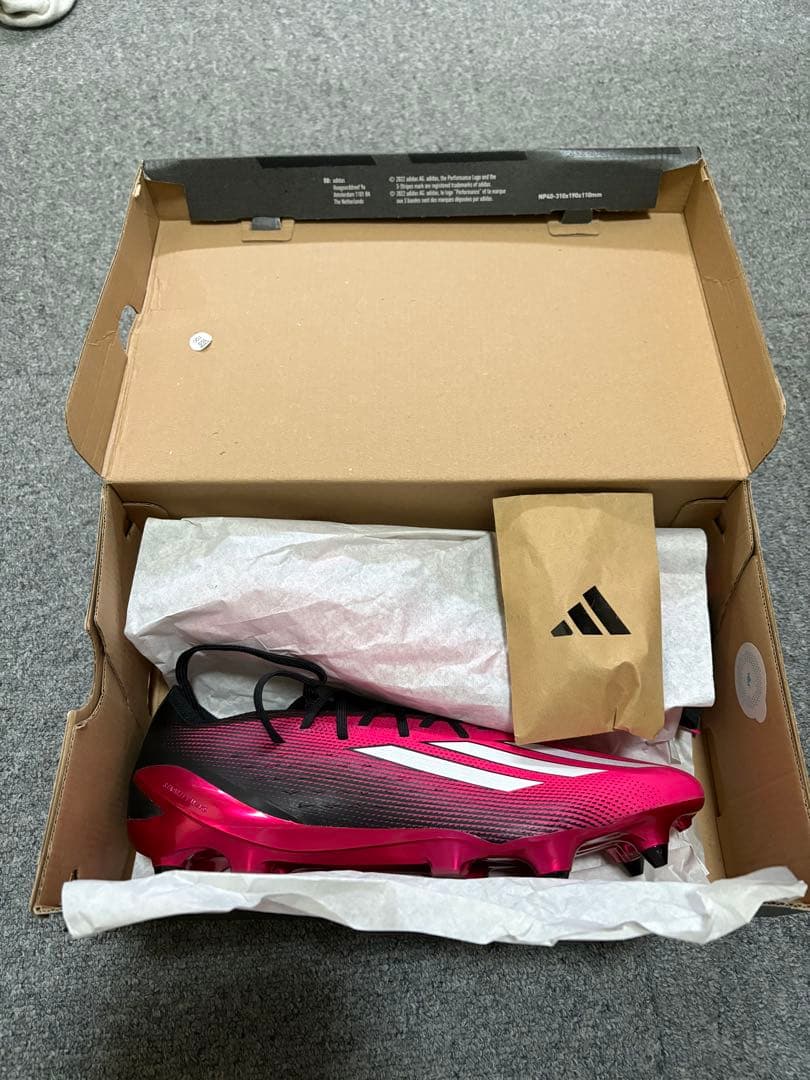 値下げ【新品　未使用】adidas X スピードポータル SG(取替式)27cm