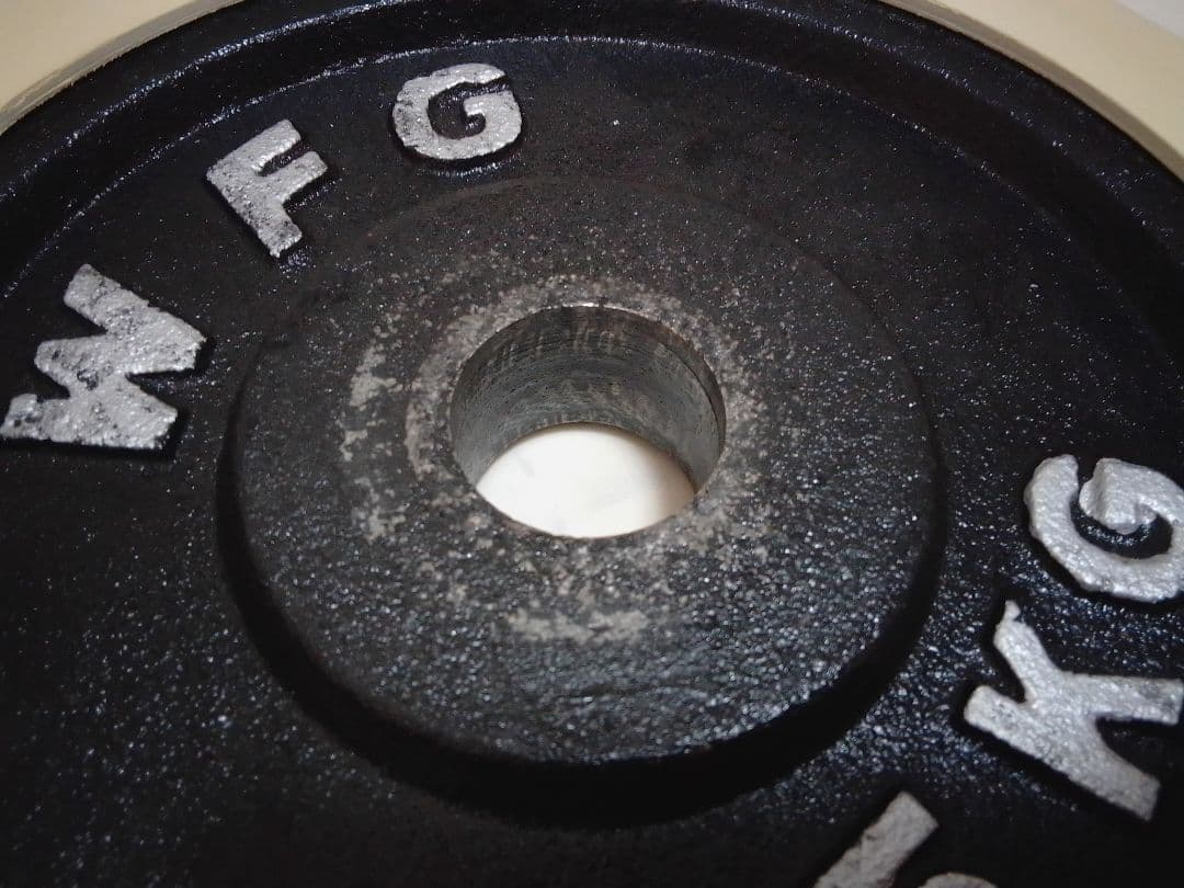 WFG ワイルドフィット ラバー付 ダンベル 28mm 5kg×4=20kg ②