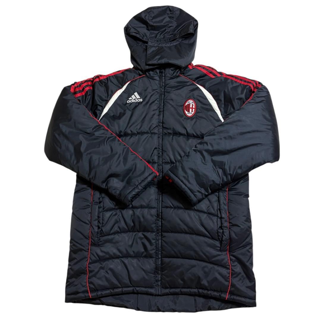 【ACミラン】ダウンコート(M size)adidas アディダス