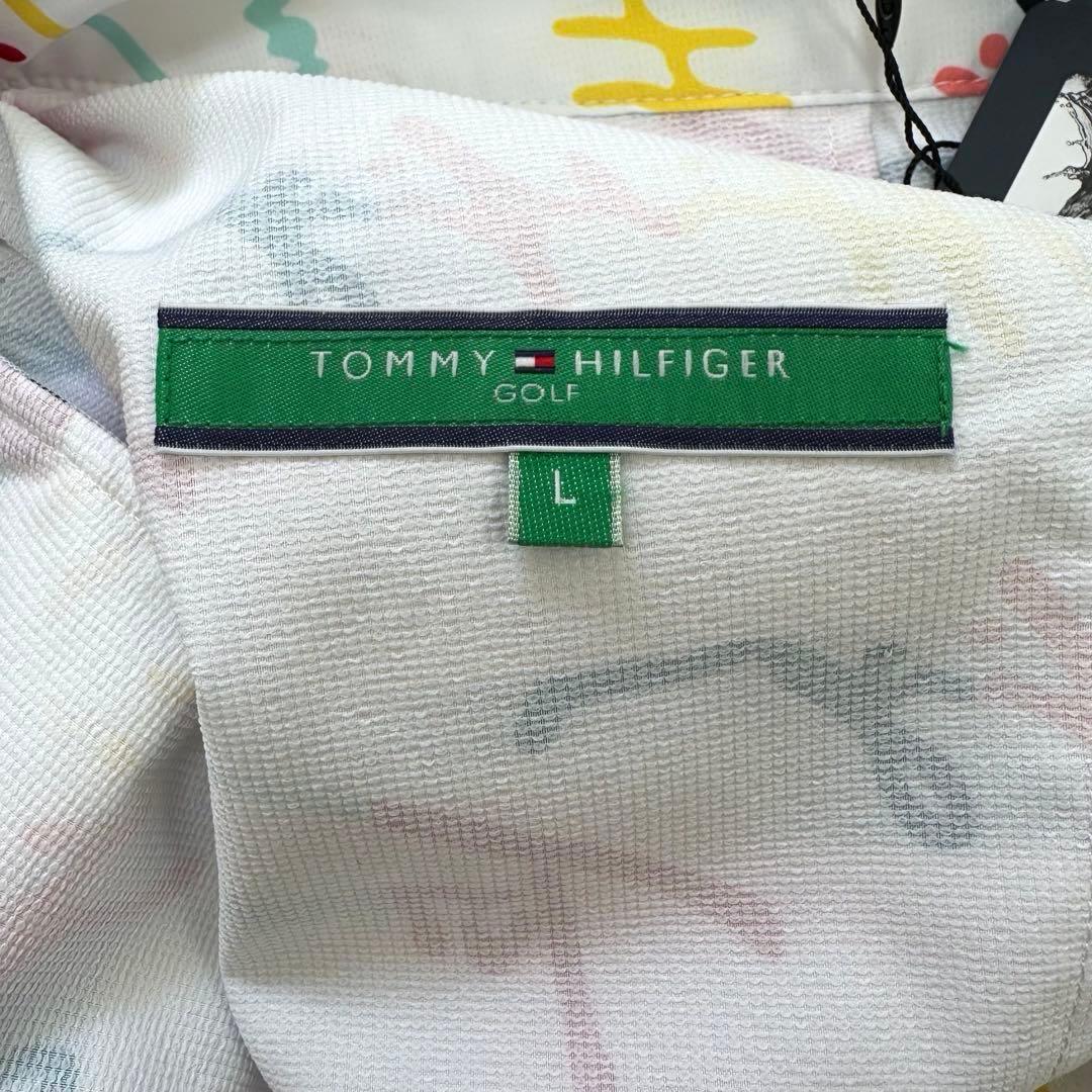 【新品】トミーヒルフィガー 春夏スカート ストレッチ　ホワイト　サイズ L