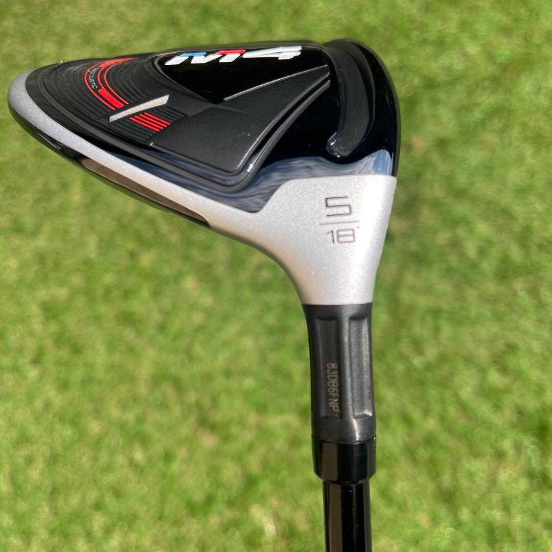 美品★TaylorMade M4 フェアウェイウッド ５番 18度ヘッドカバー付