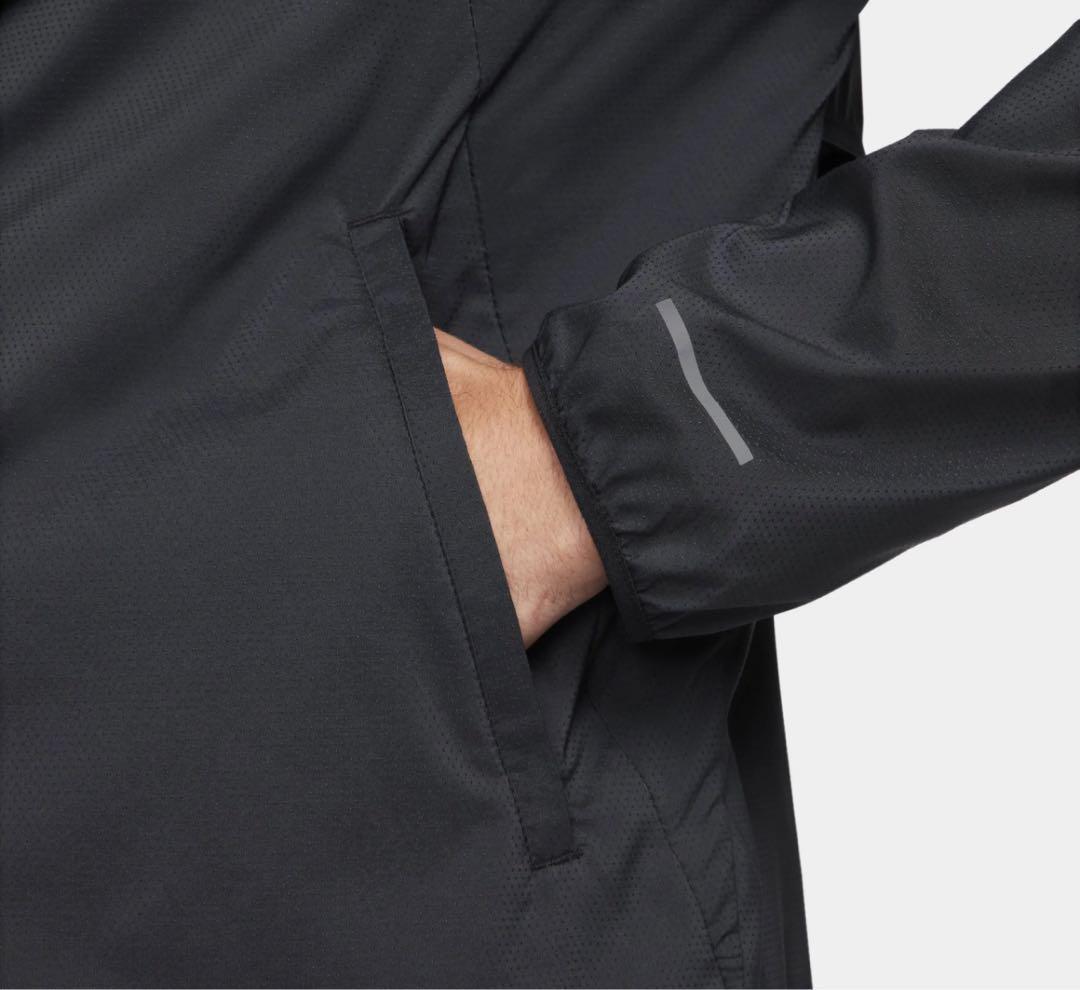 XL 新品 ナイキ ウインドランナー ランニングジャケット ウーブン レペル 黒