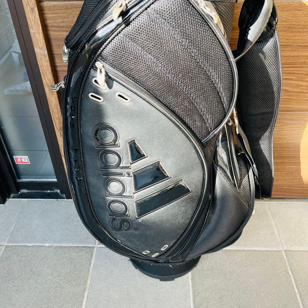 adidas アディダス キャディバッグ 黒
