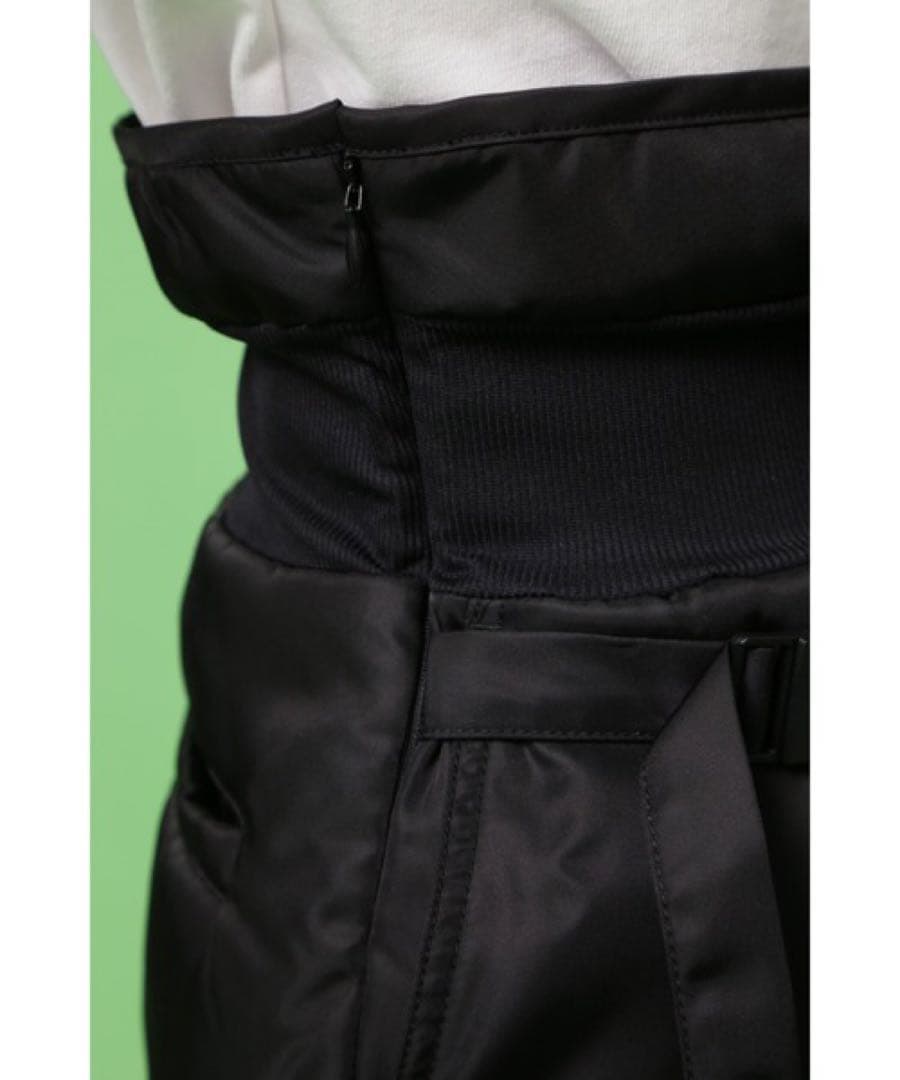 新品　NBB WEEKEND 中綿ラップスカート　ブラック　ゴルフウェア
