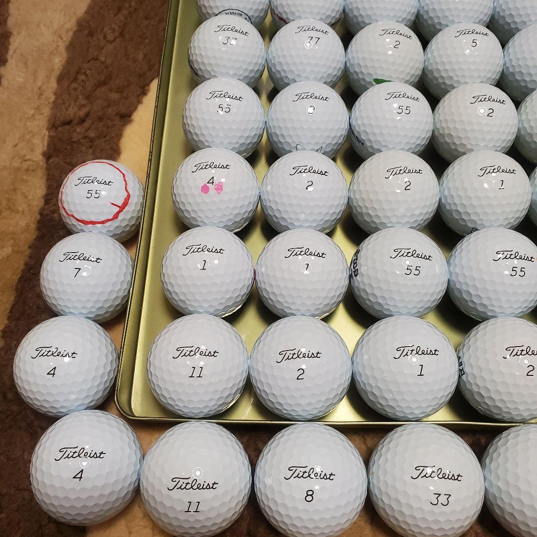 タイトリストPRO V1ロストボール2023年/25年モデル年式混合