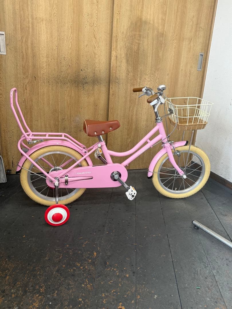 中古車　幼児用　SCALARE STYLE　収納式アシストバー　16インチ　美品