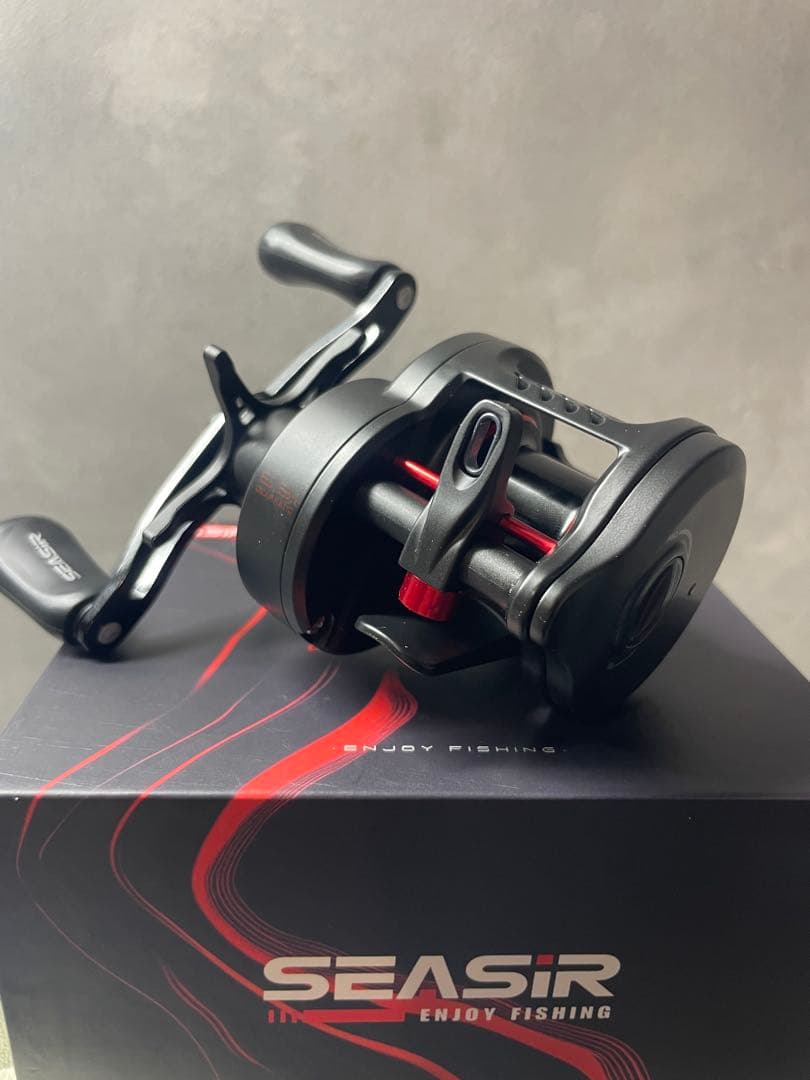 SEASIR DCラウンド 164g 真鍮ギア搭載 海水　右巻　DC搭載
