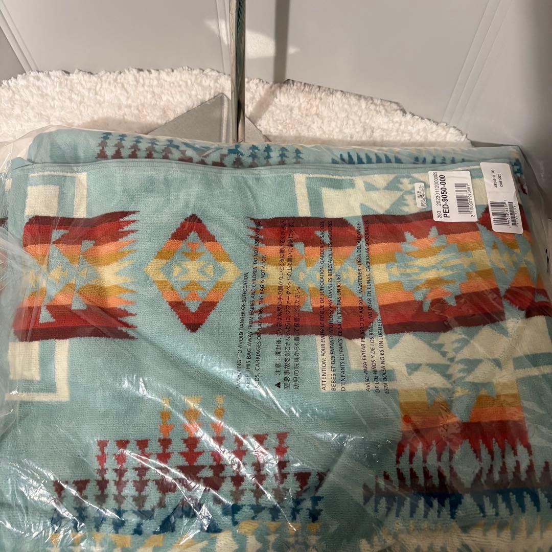 PENDLETON タオルブランケット オーバーサイズ ジャガード タオル