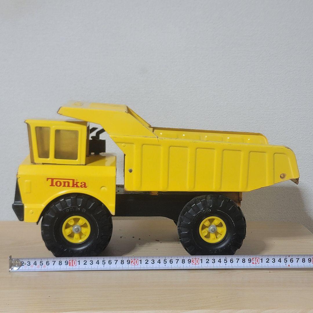 3/8迄価格 Tonka ダンプ 特大47cm ビンテージ