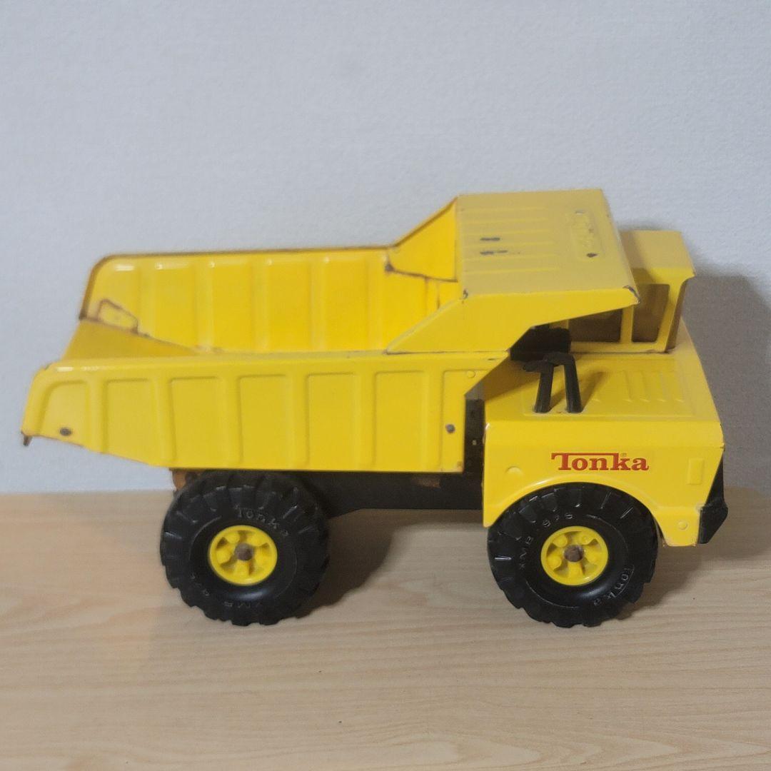 3/8迄価格 Tonka ダンプ 特大47cm ビンテージ