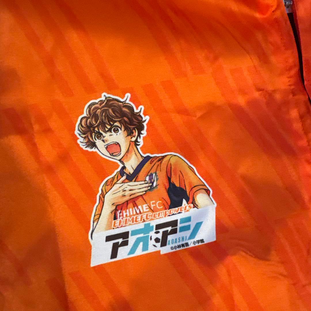 【新品未開封】愛媛FC オフィシャルレインコート　カッパ　アオアシ