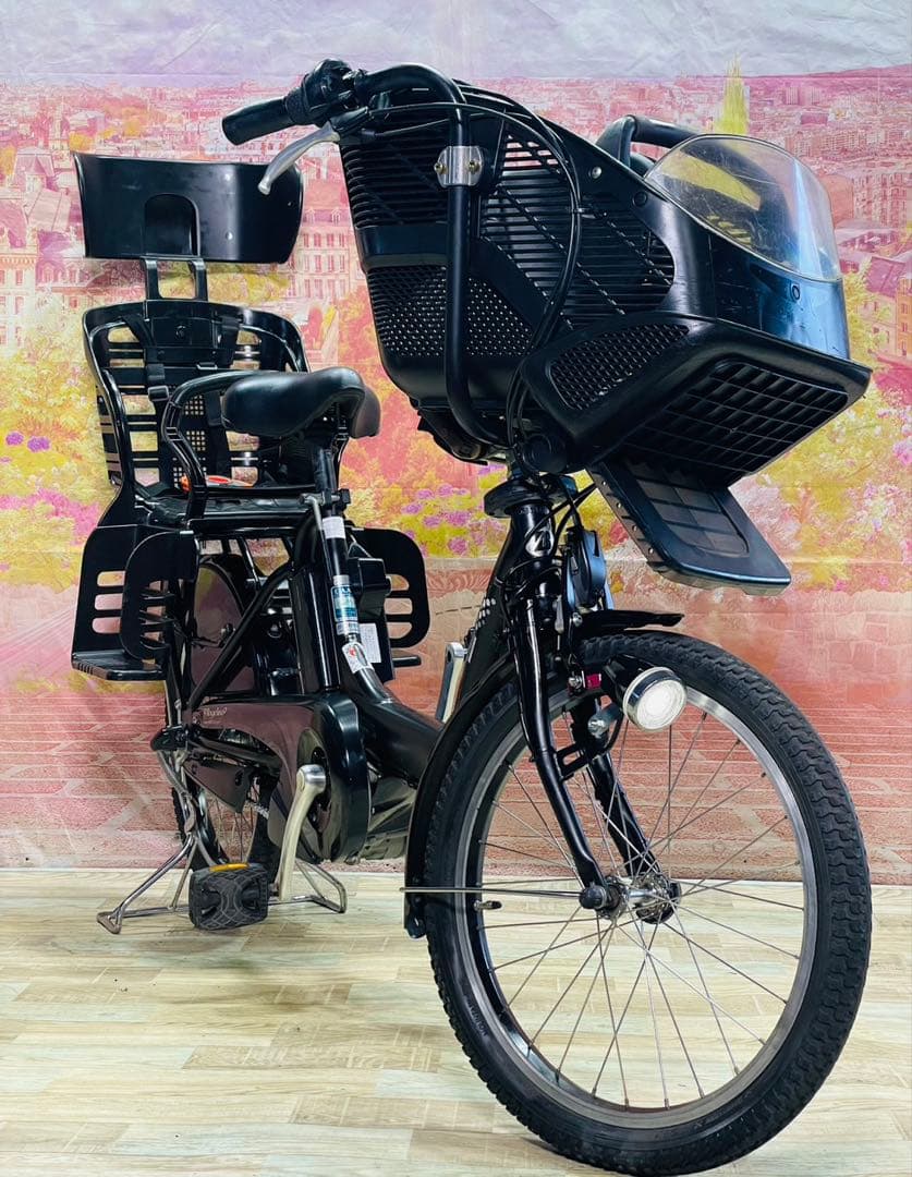 ZK3660 電動自転車 ブリヂストン アンジェリーノ 子供乗せ 20インチ